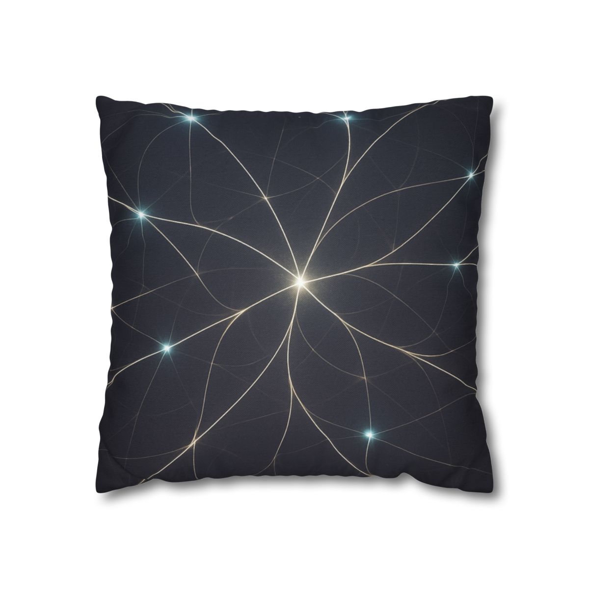 Quantum Dust Lattice designer print pillow cases
