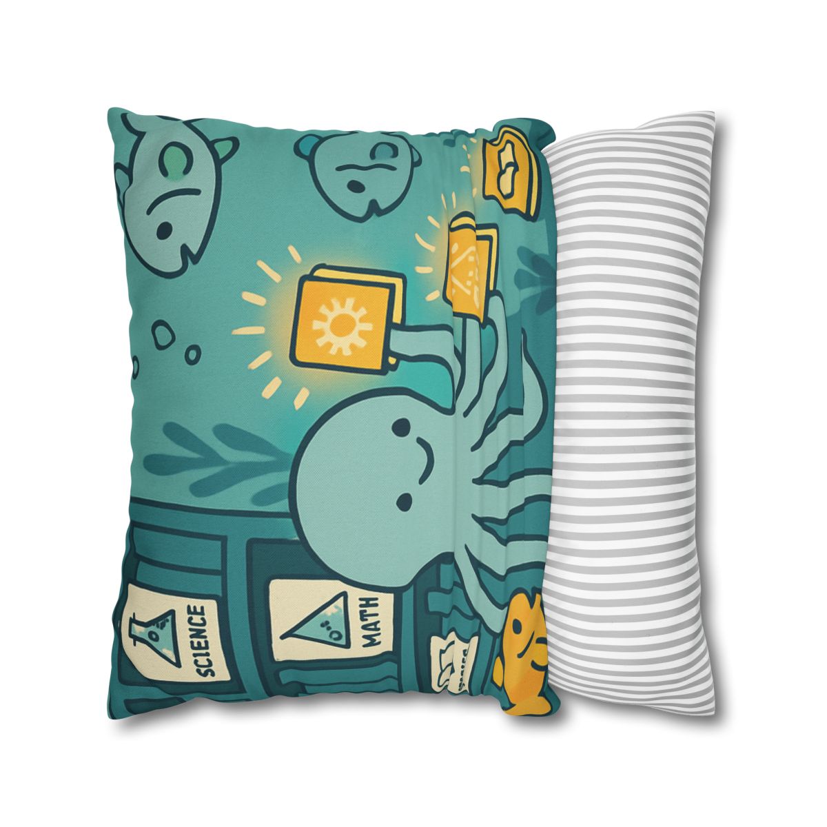 Underwater Library Of Light personalized pillow covers