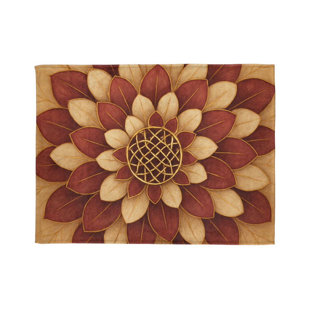 Petal Orbit Lattice warm winter blankets