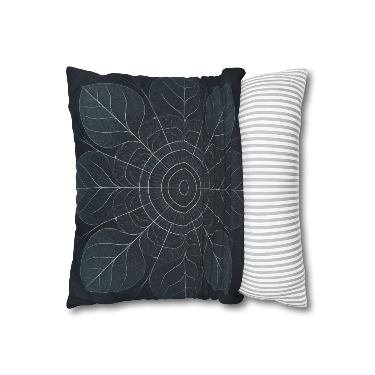 Veined Halo Mandala unique gift pillow cases