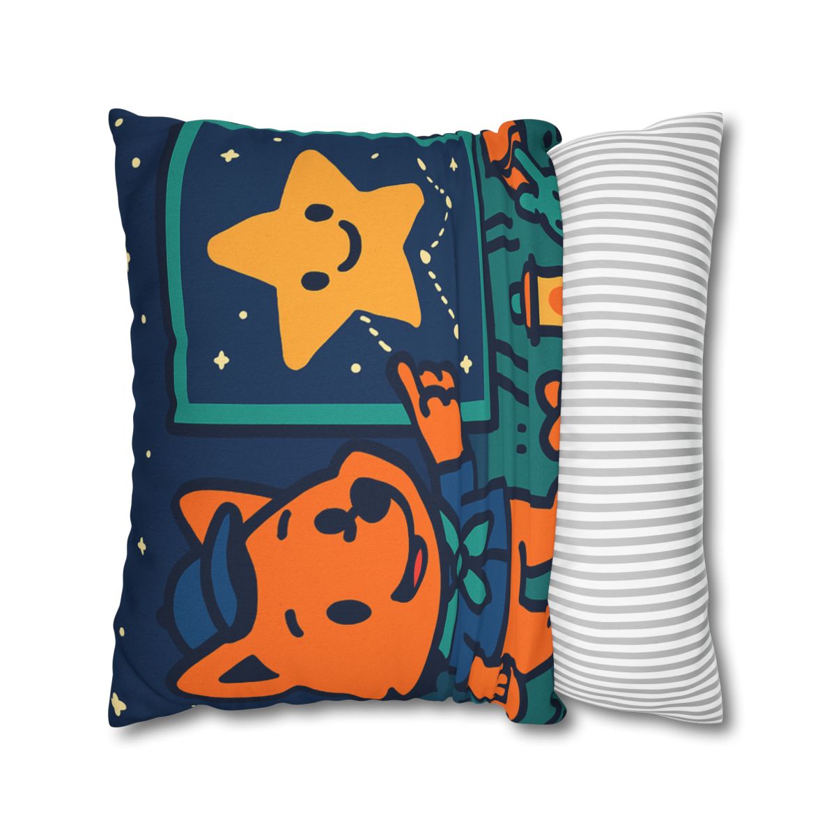 Stargazing Fox Scouts unique gift pillow cases