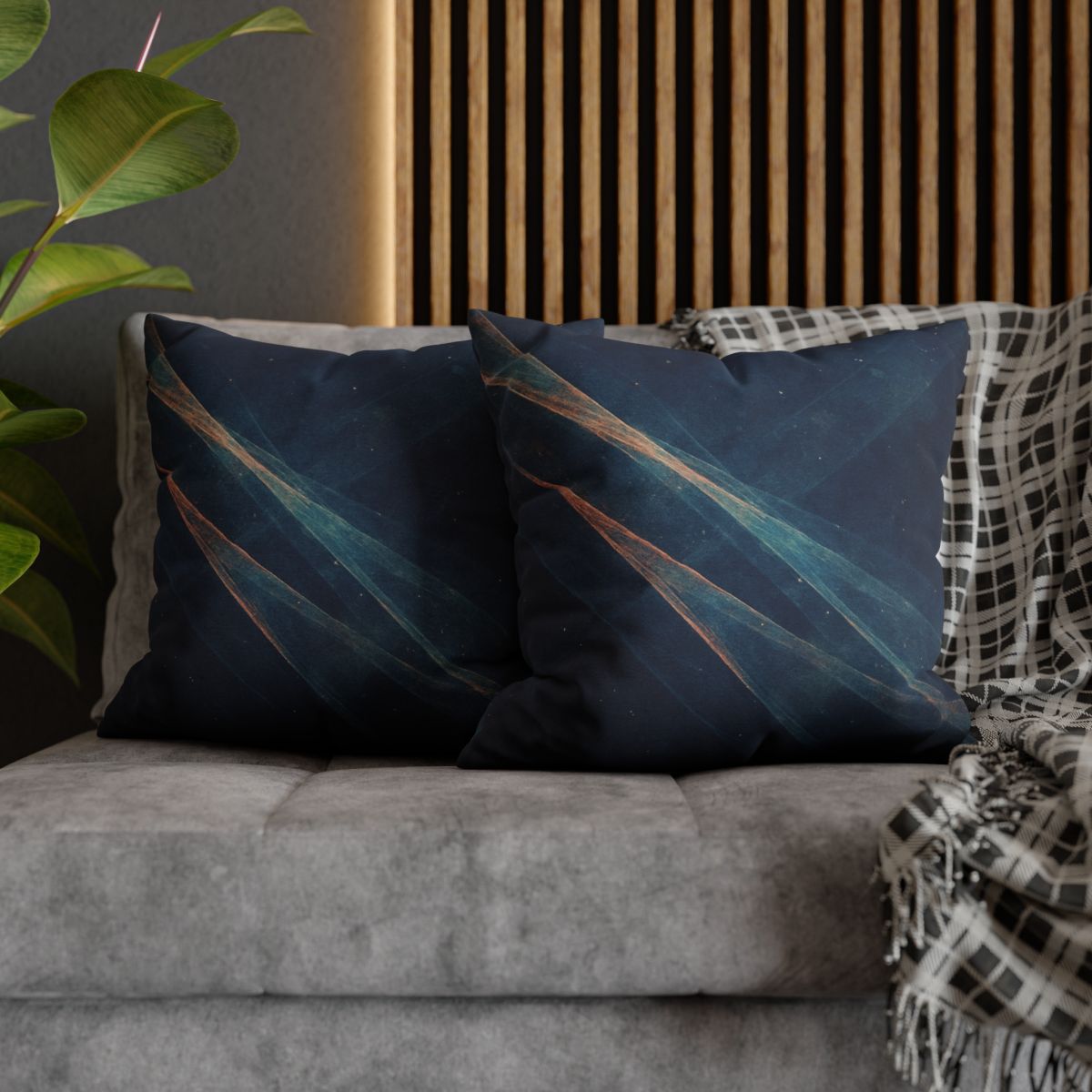 Prismatic Dust Lattice Drift soft cotton pillow cases