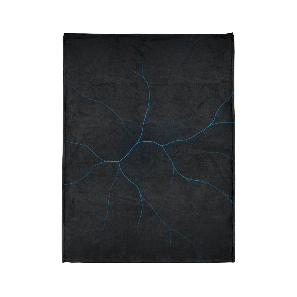 Dark Matter Filament Blueprint soft fleece blankets