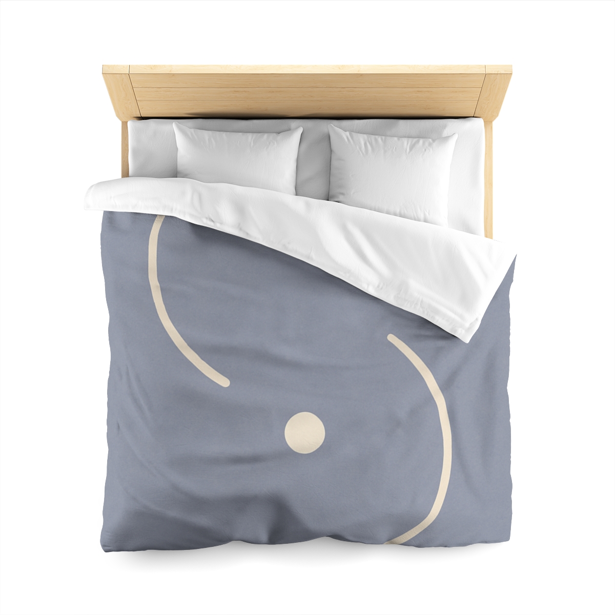 Intersecting Arc Duo personalized bedding duvets