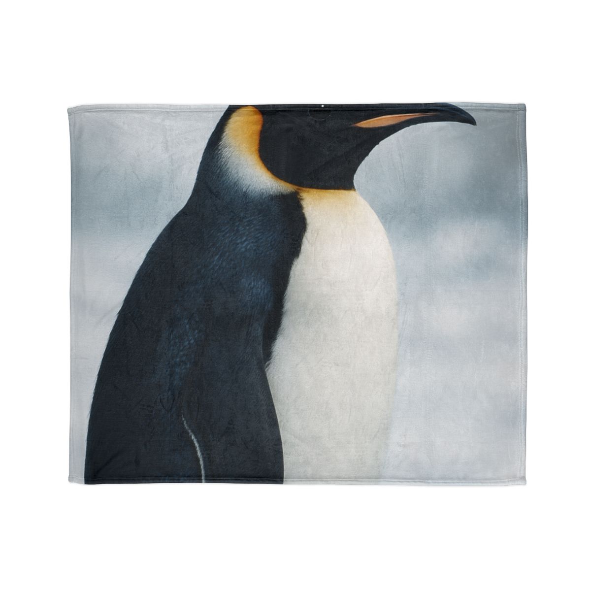 Aurora Drift Emperor Penguin unique gift blanketscustom blankets
