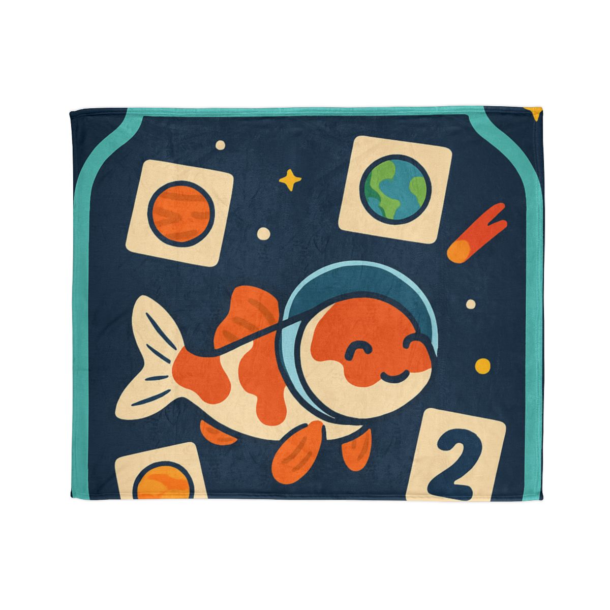 Comet Koi Classroom decorative home blankets