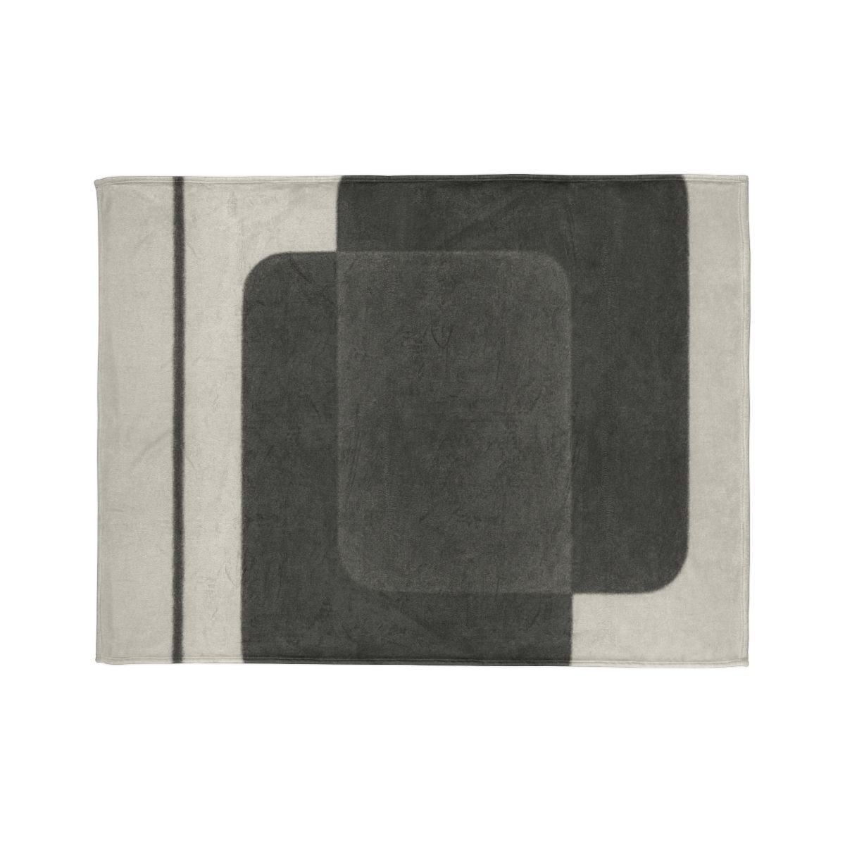 Offset Rectangle Harmony decorative home blankets