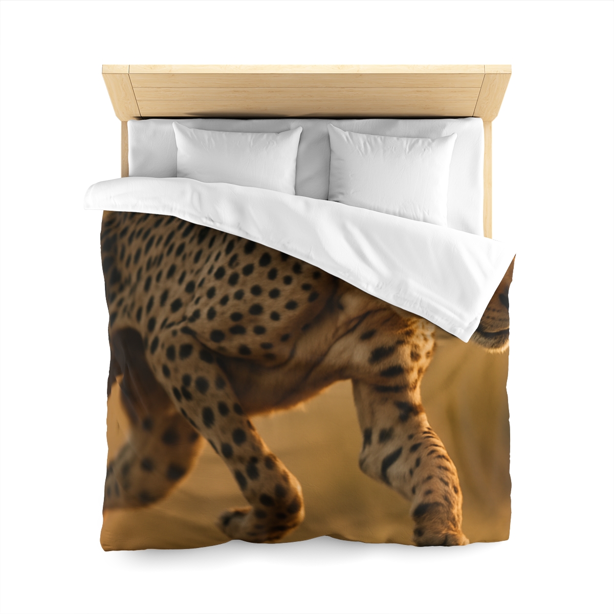 Dawn Sprint Cheetah custom duvets