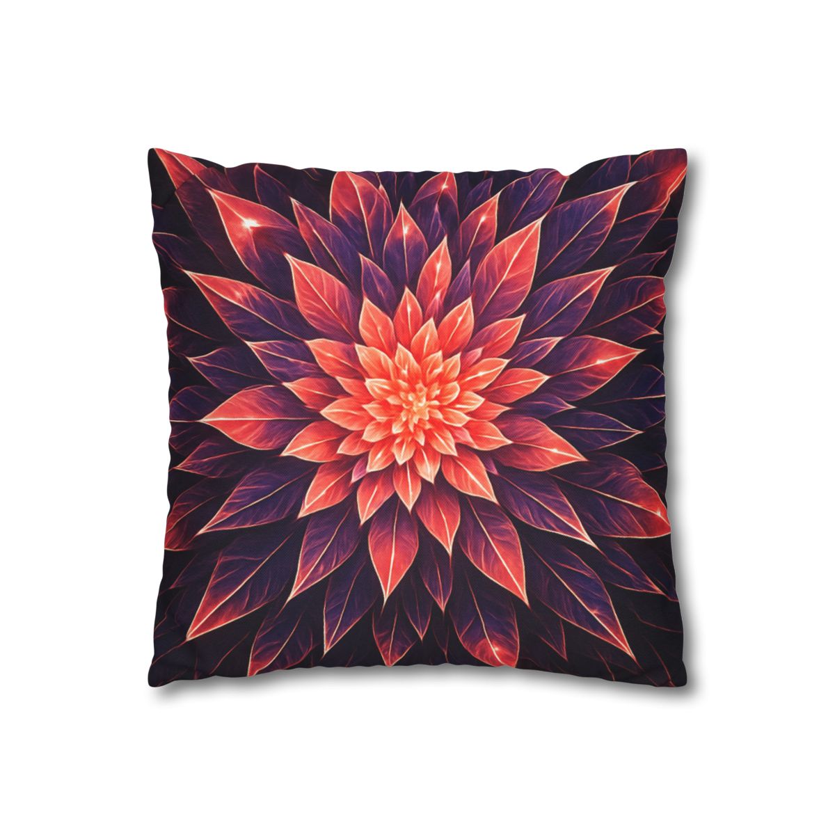 Cosmic Bloom Fractal comfortable bedding pillow covers