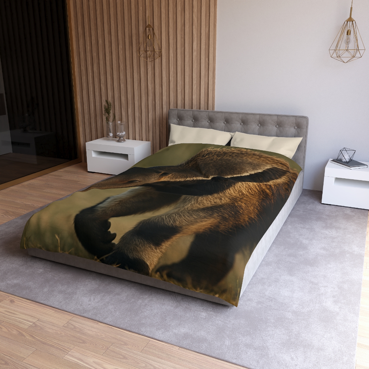 Ember Gaze Giant Anteater warm winter duvets