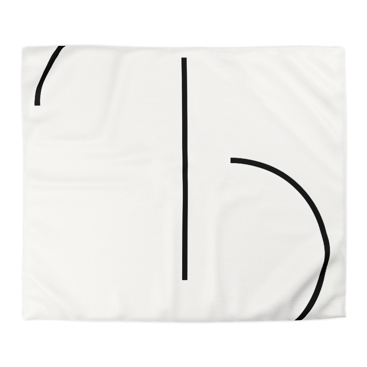 Twin Arc Horizon Offset custom duvets