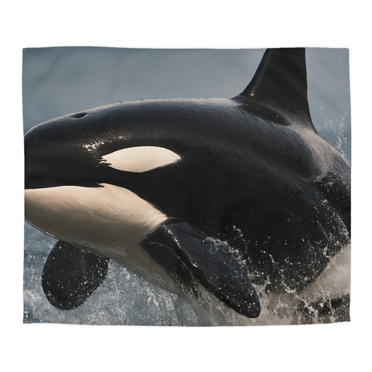 Storm Crest Orca personalized bedding duvets