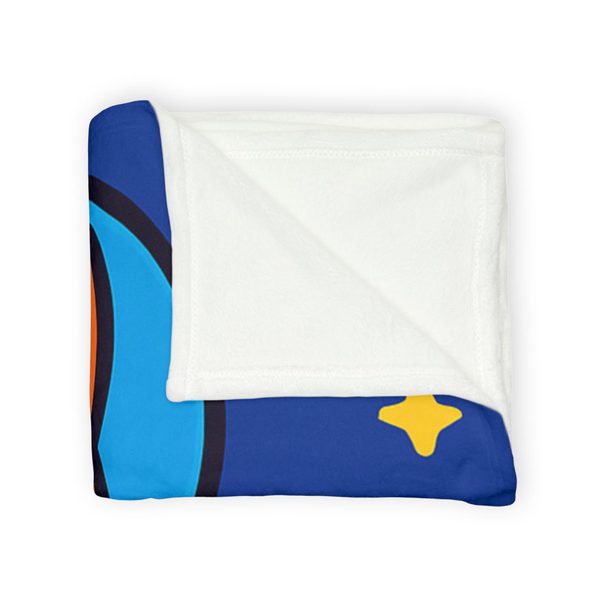 Stargazing Space Fox custom blankets