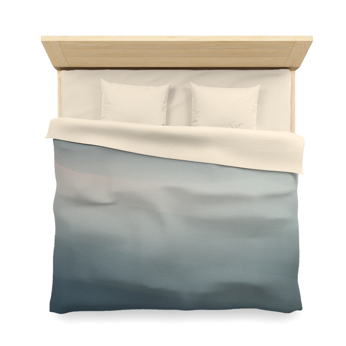 Dark Energy Veil Gradient designer printed duvets