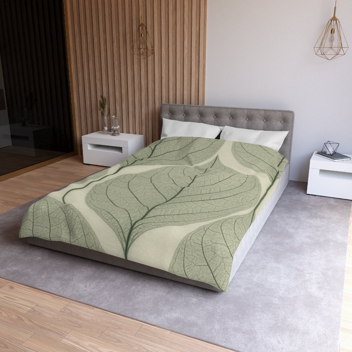 Vein Lace Overlay soft comforter duvets