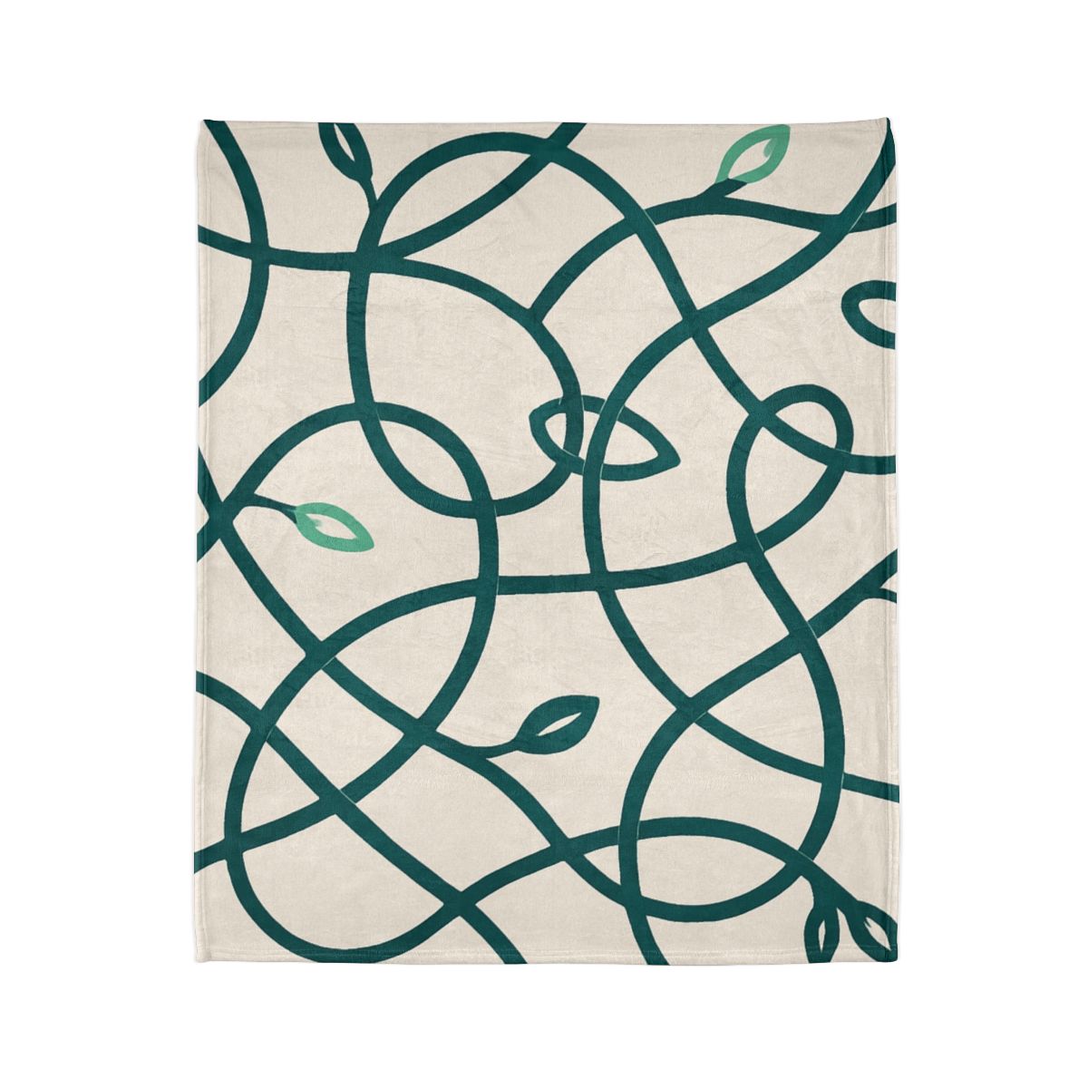 Vine Circuit Interlace decorative home blankets