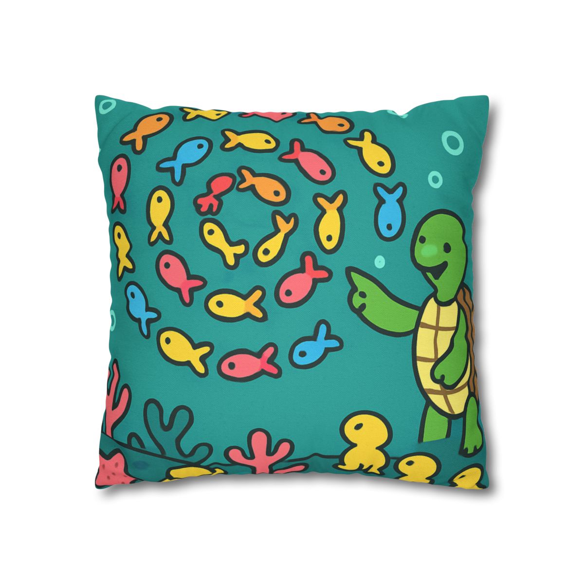Galaxy Reef School Of Fish stylish decorative pillowcases