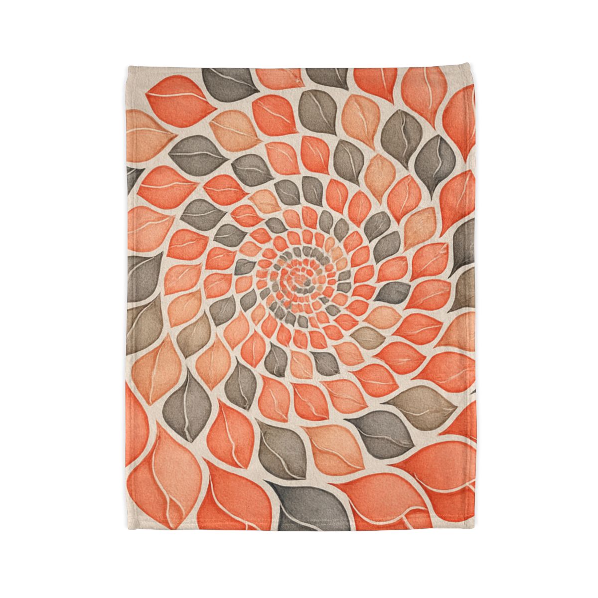 Bud Spiral Time Mosaic decorative home blankets