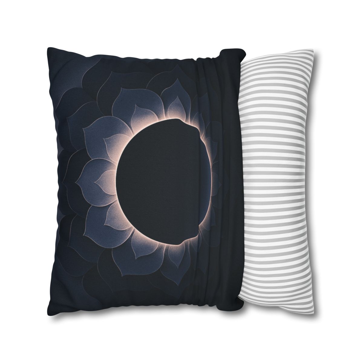 Petal Eclipse Rosette soft cotton pillow cases