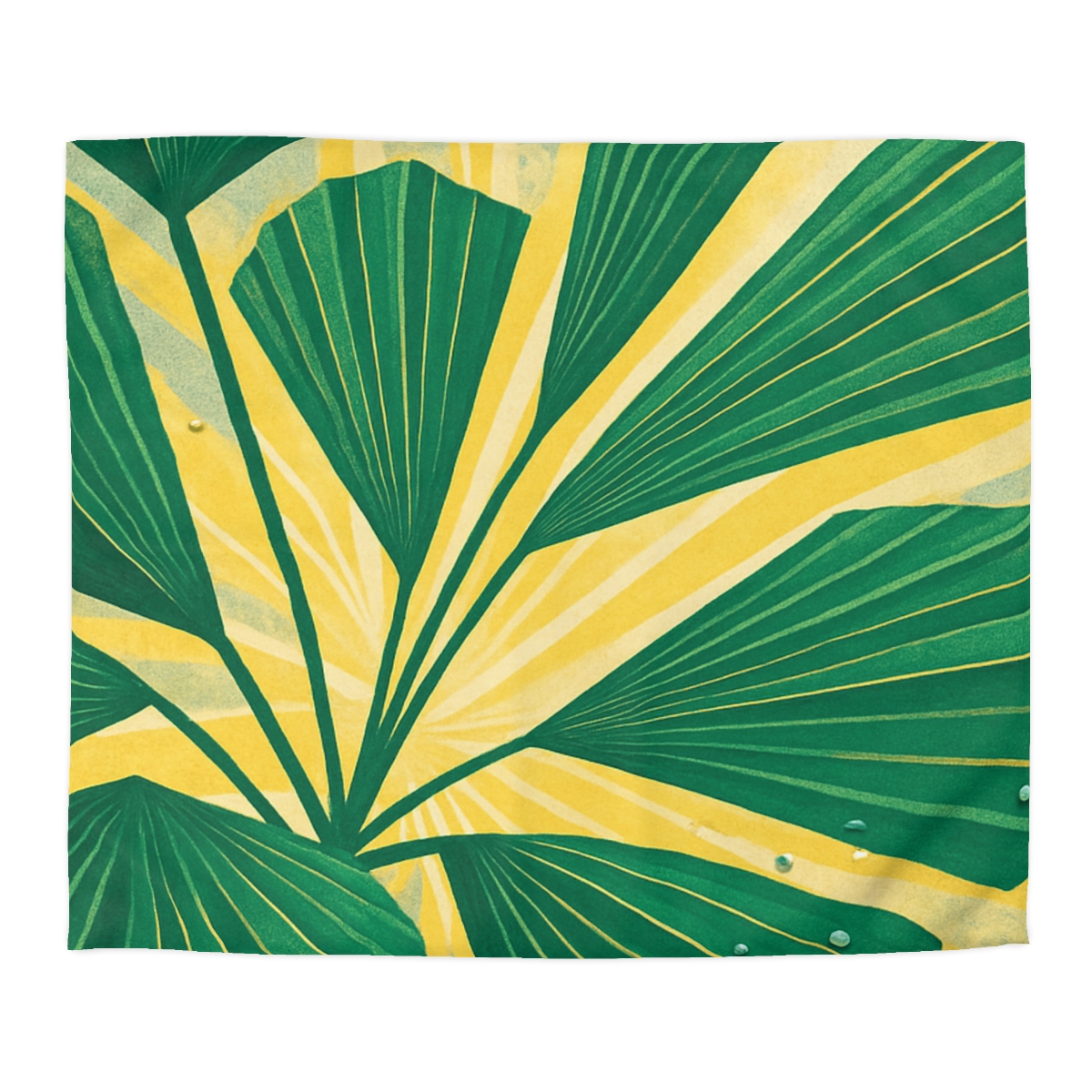 Frond Fan Radiance stylish duvet covers