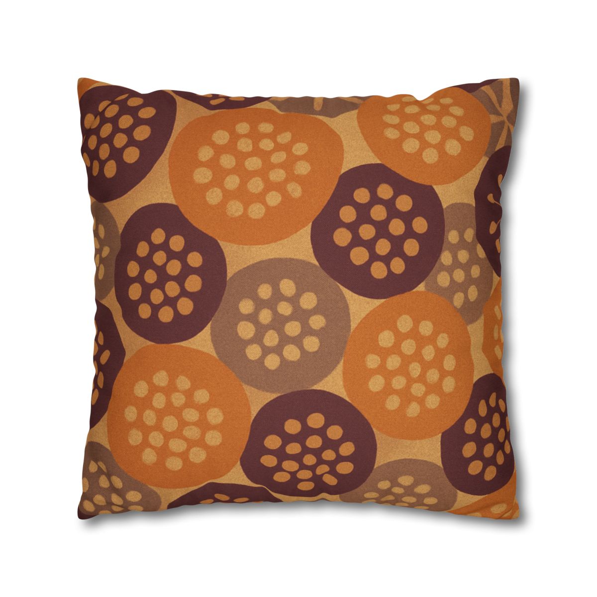Seed Pod Cluster Mosaic custom pillow cases