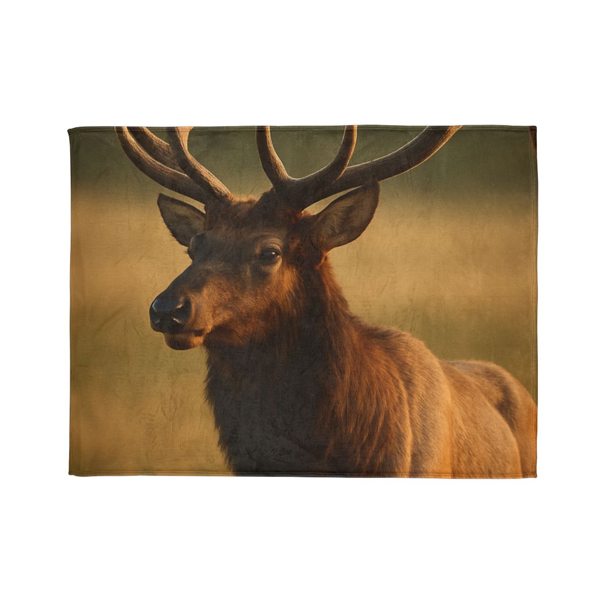 Antler Crown Mountain Elk warm winter blankets