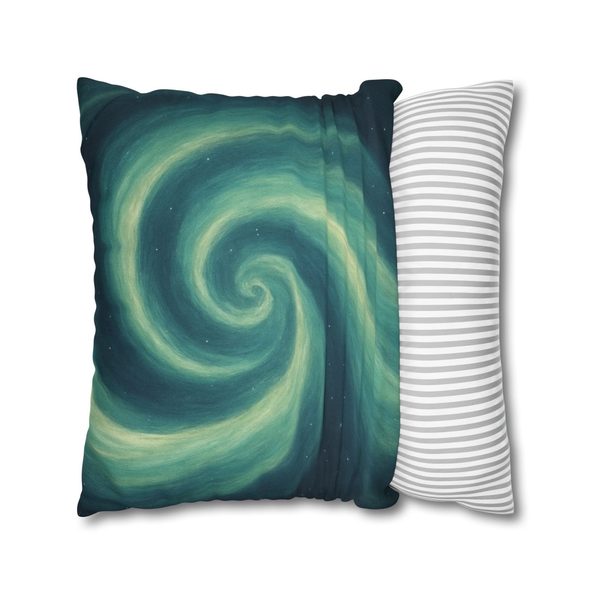 Aurora Spiral Veil trendy patterned pillow cases