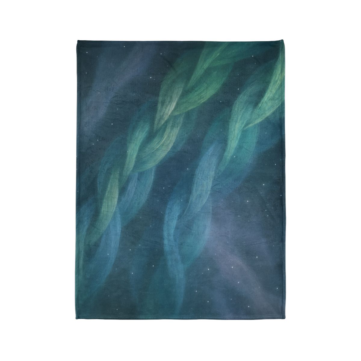 Auroral Nebula Weave stylish throw blankets