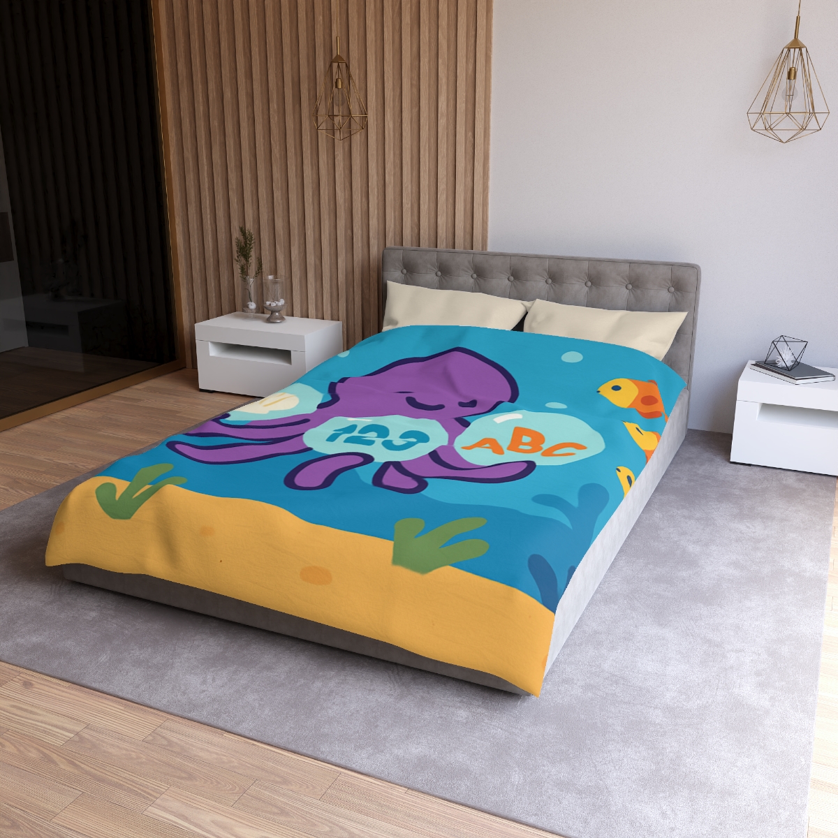 Octopus Library Of Bubble Books warm winter duvets