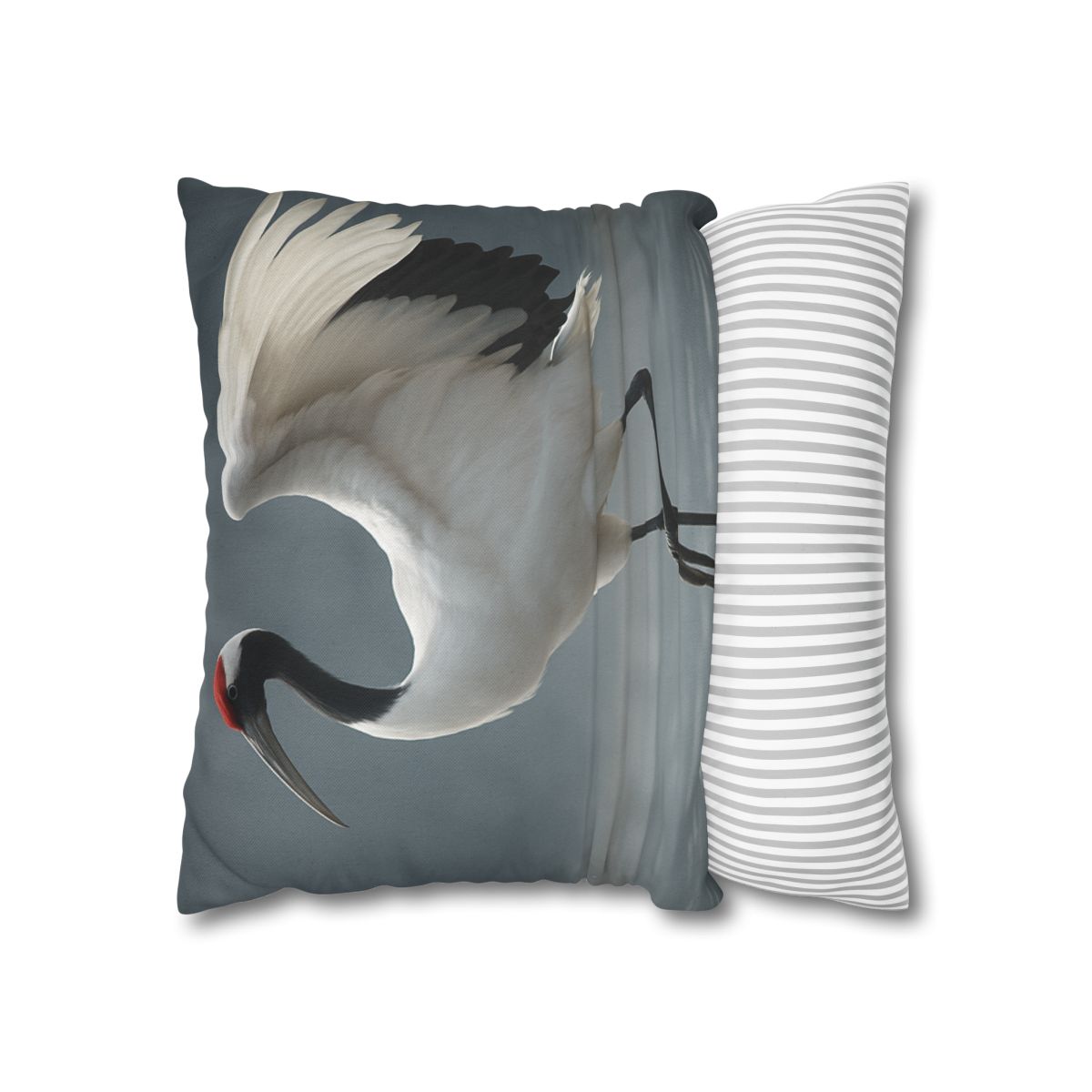 Mist Dancer Red Crowned Crane unique gift pillow cases