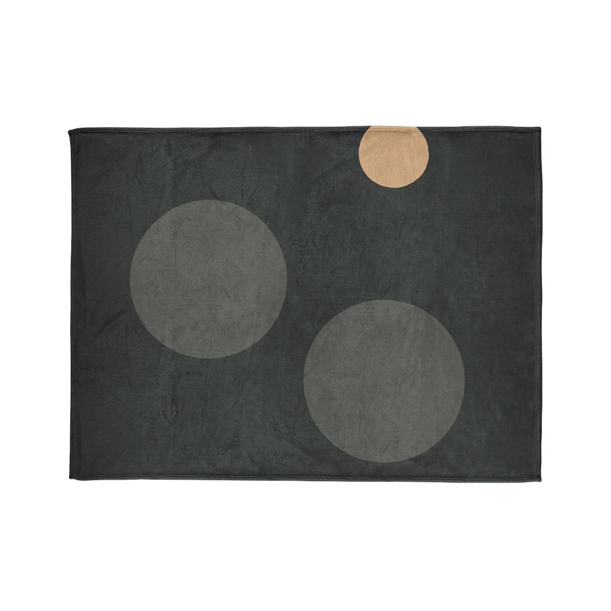 Three Quiet Tokens With Open Center trendy patterned blankets