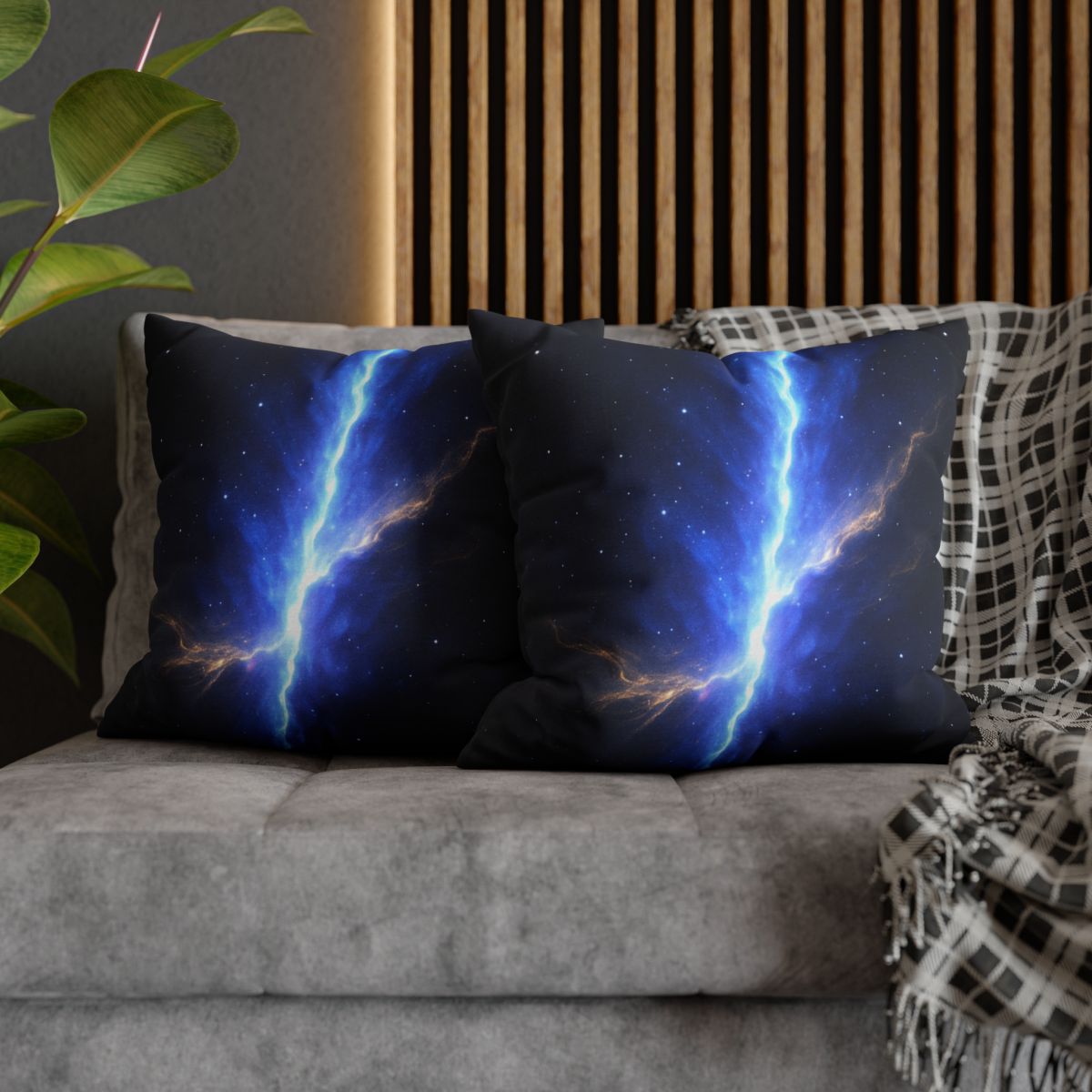 Luminous Horizon Rift unique gift pillow cases