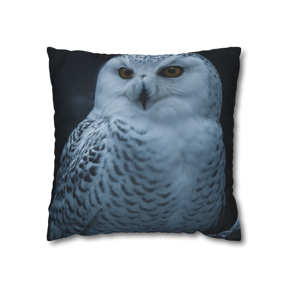 Midnight Watch Snowy Owl comfortable bedding pillow covers
