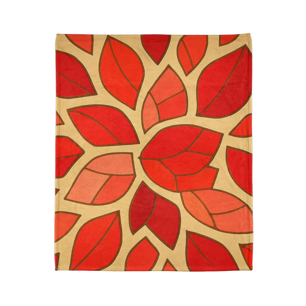 Bloom Shard Mosaic designer printed blankets