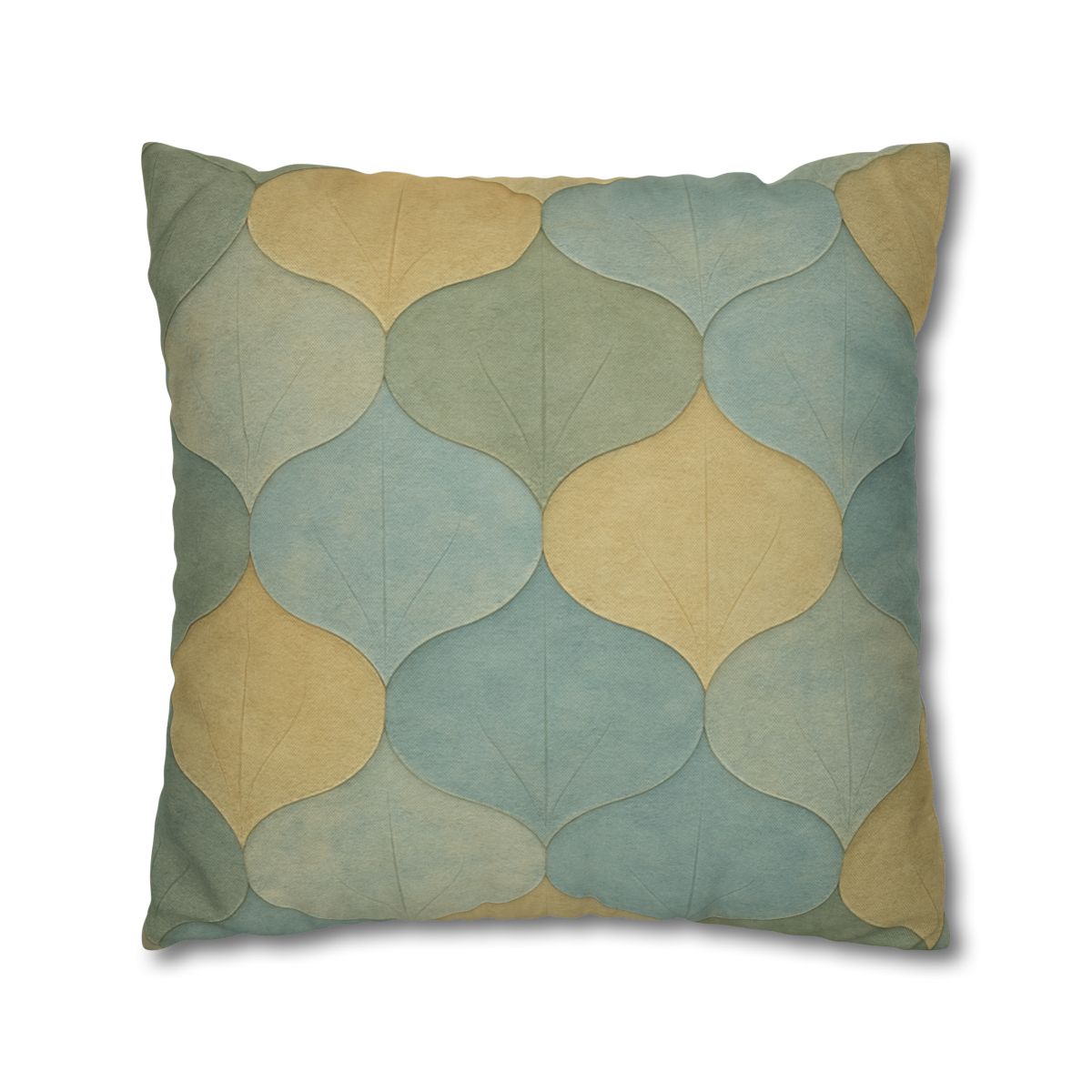 Petal Overlay Fresco personalized pillow covers