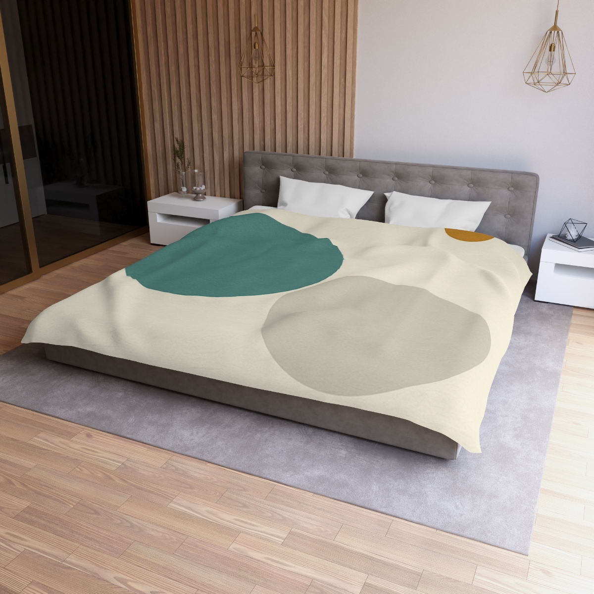 Balanced Triad With Open Center unique patterned duvets