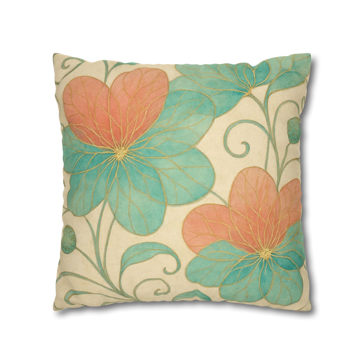 Petal Lattice Echo personalized pillow covers
