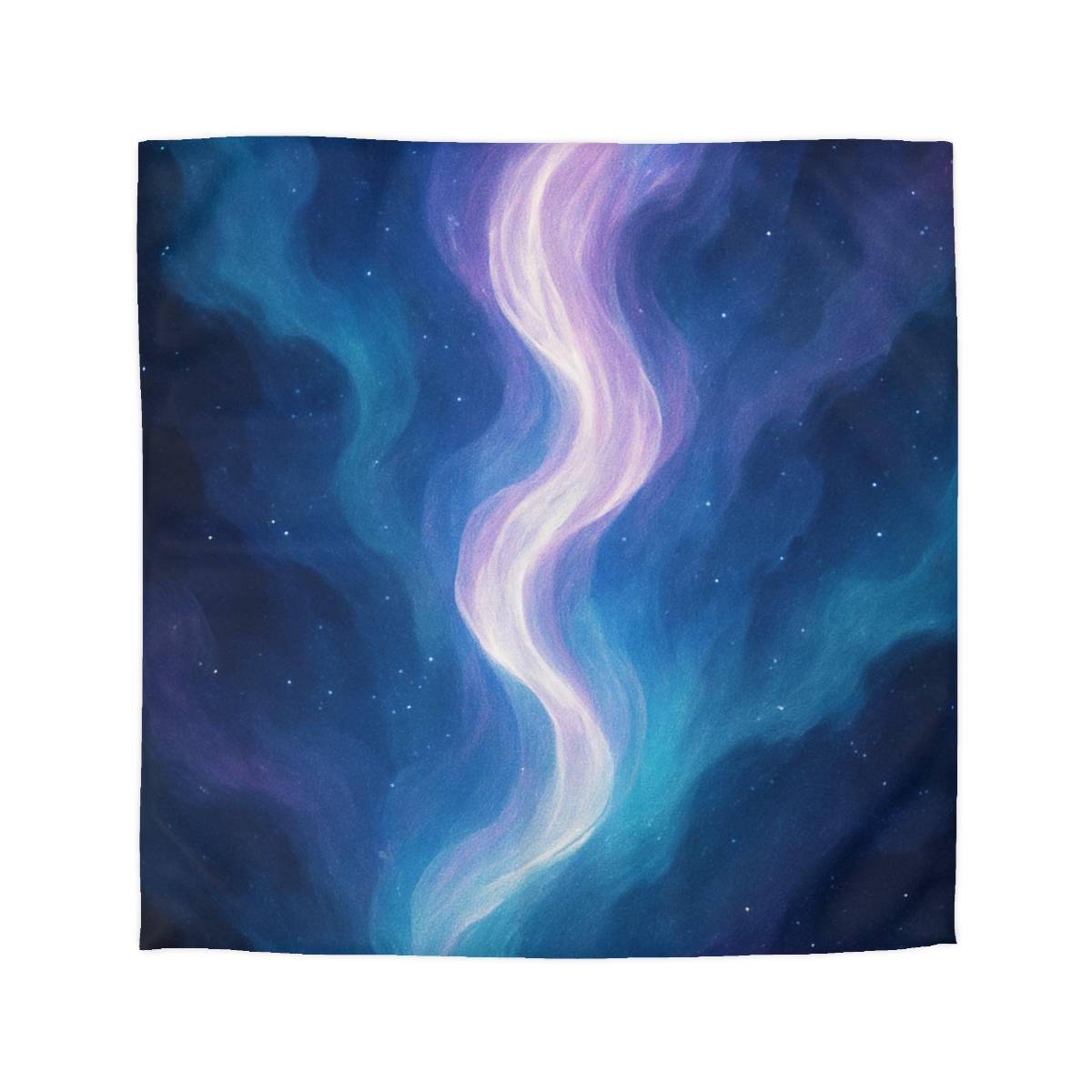 Electro Aurora Nebula Loom designer printed duvets