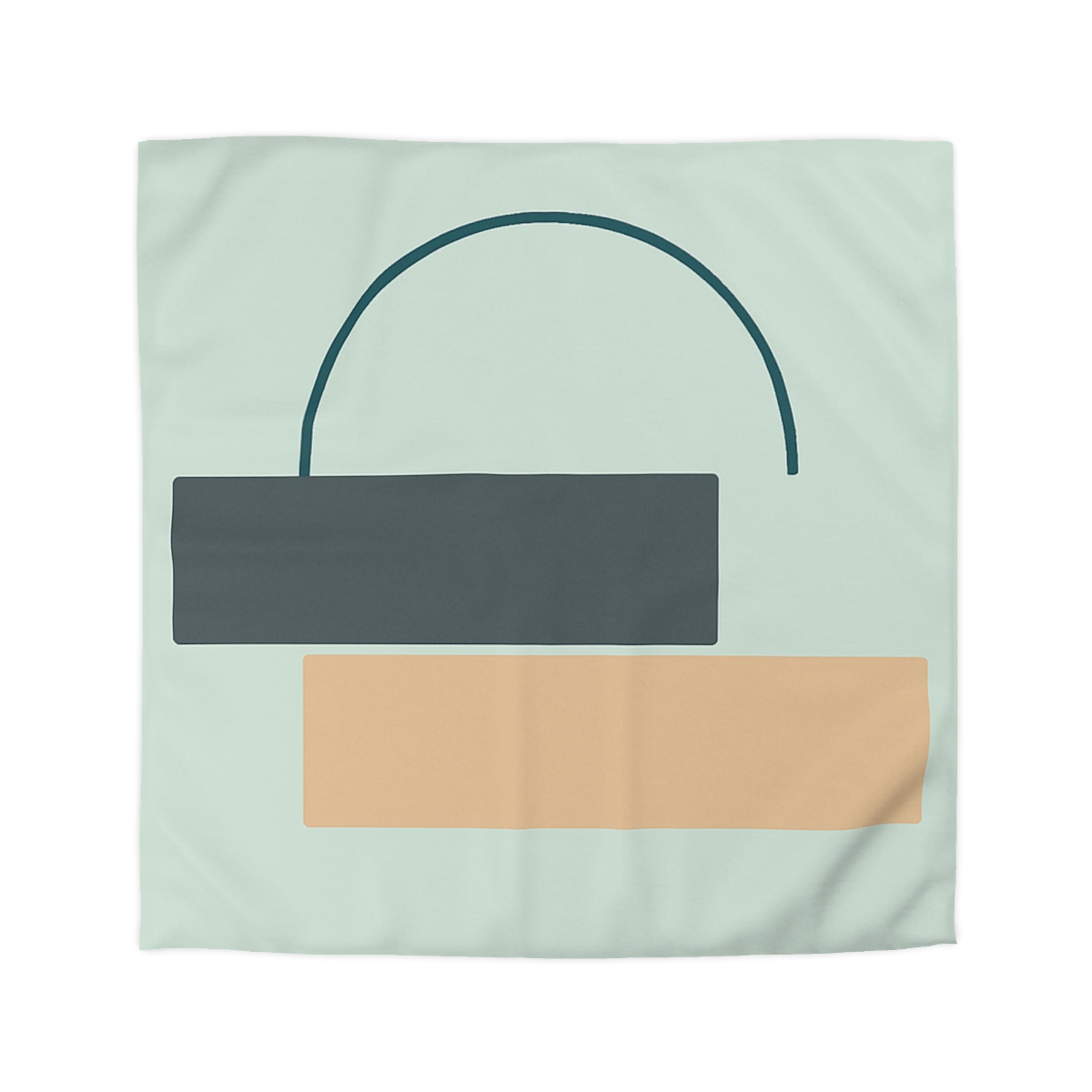 Stepped Arc And Twin Slabs designer printed duvets