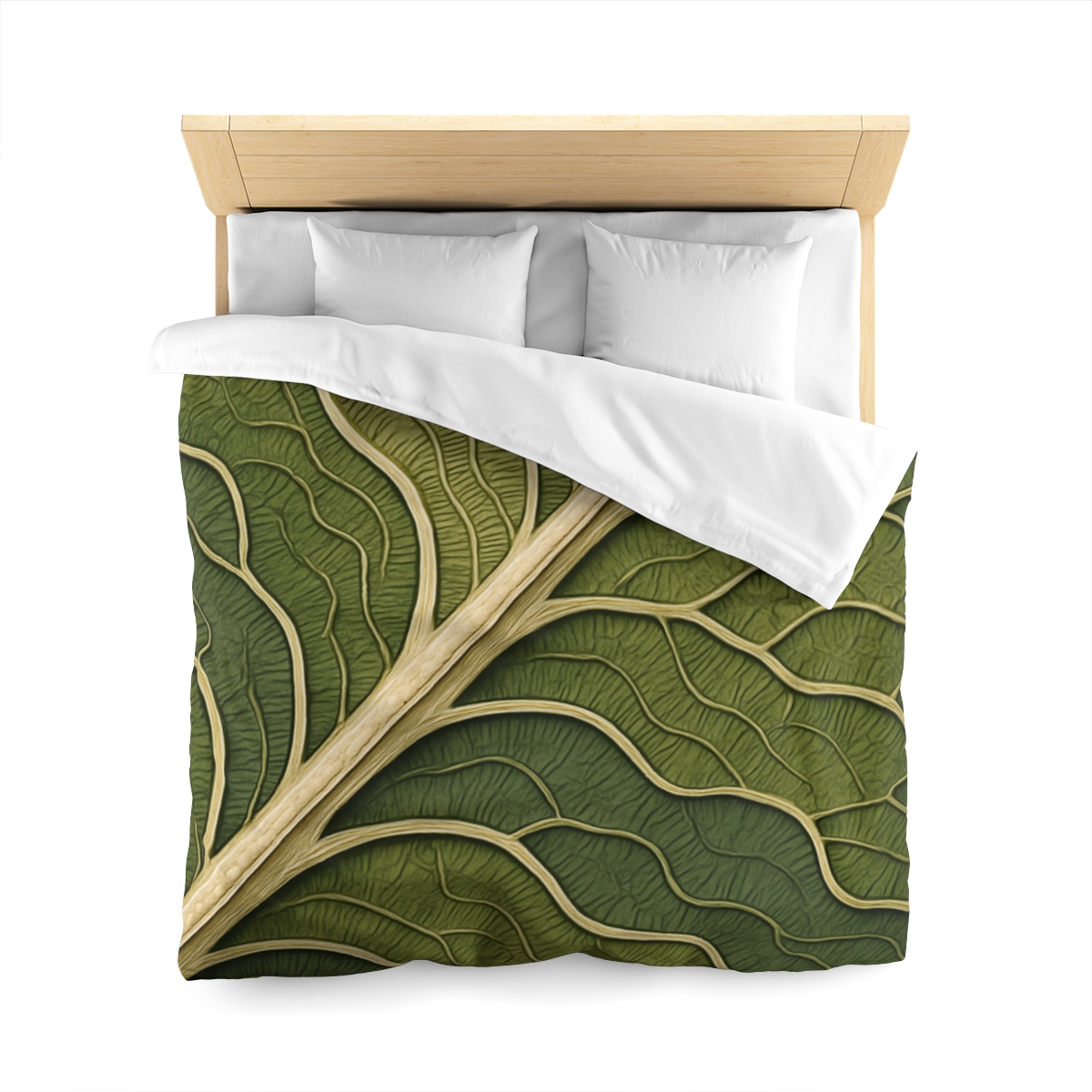 Leaf Vein Topography duvets for gifts