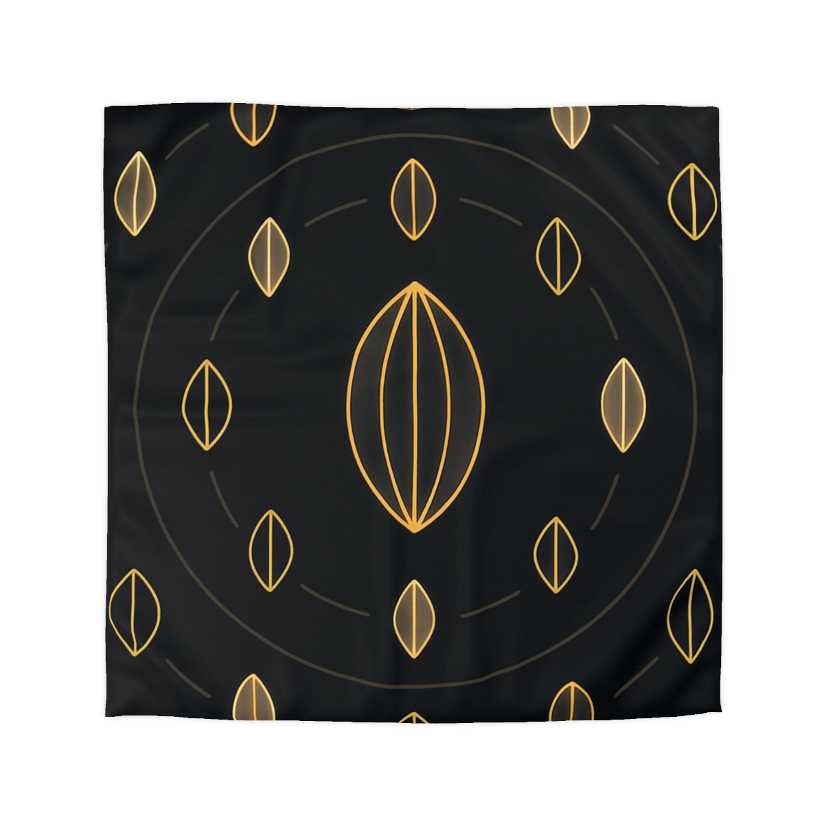 Orbiting Seed Ring Pattern stylish duvet covers