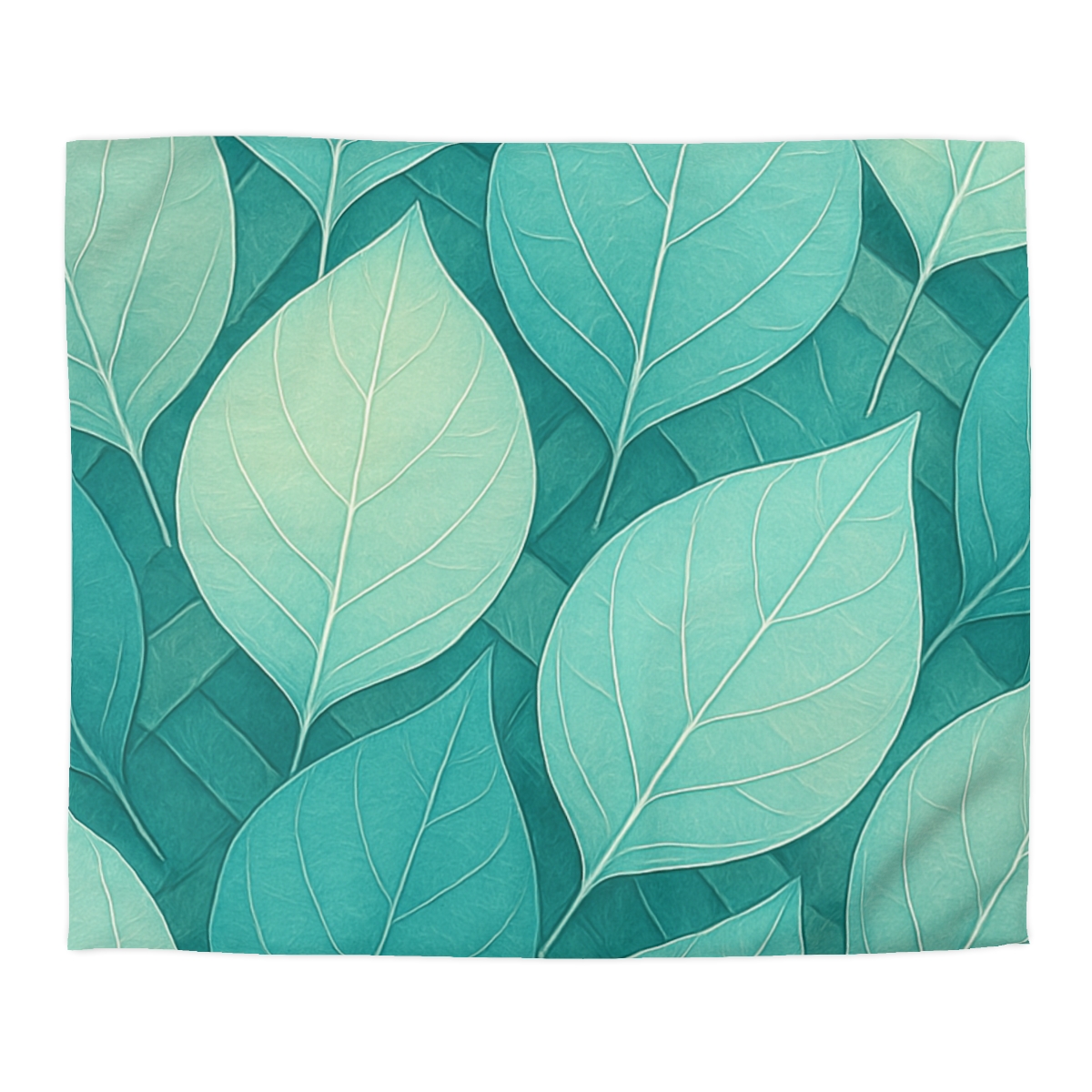 Leaf Vein Prism Weave soft comforter duvets