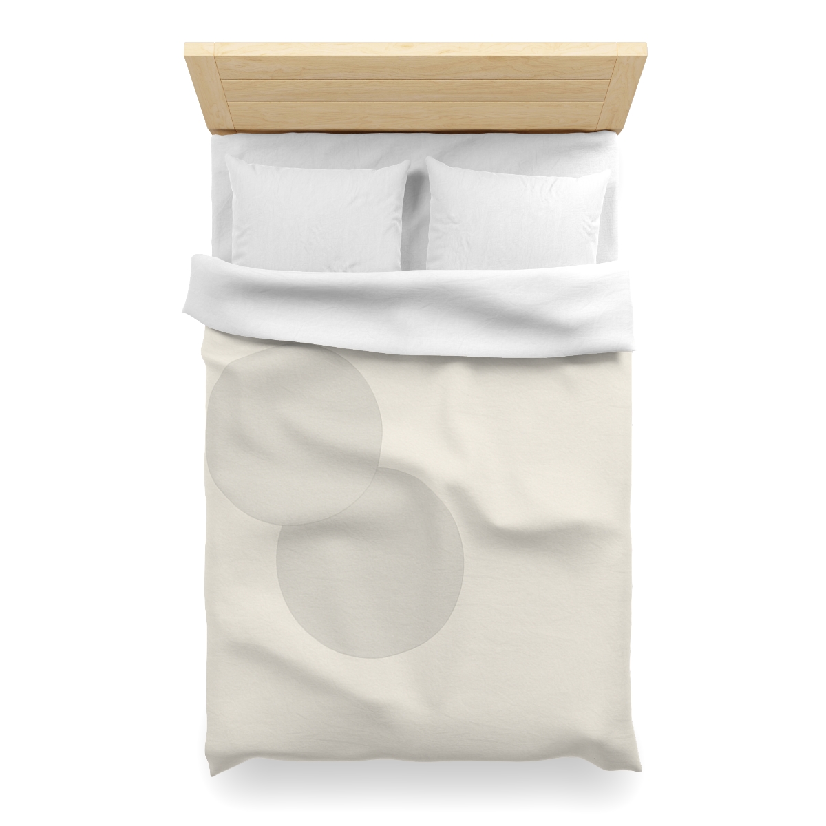 Quiet Orbit Of Three Circles designer printed duvets