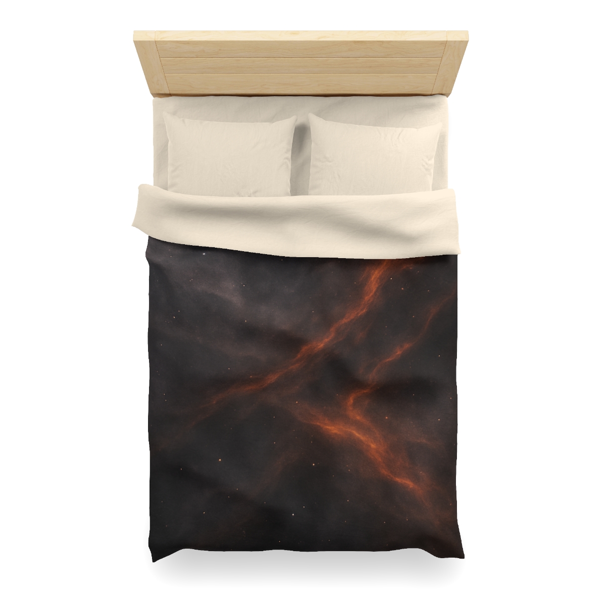 Cinder Filament Drift personalized bedding duvets