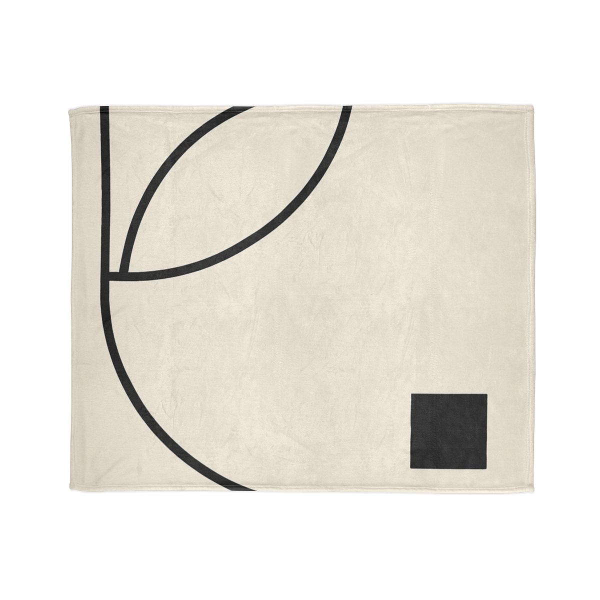Corner Arc Pause soft fleece blankets