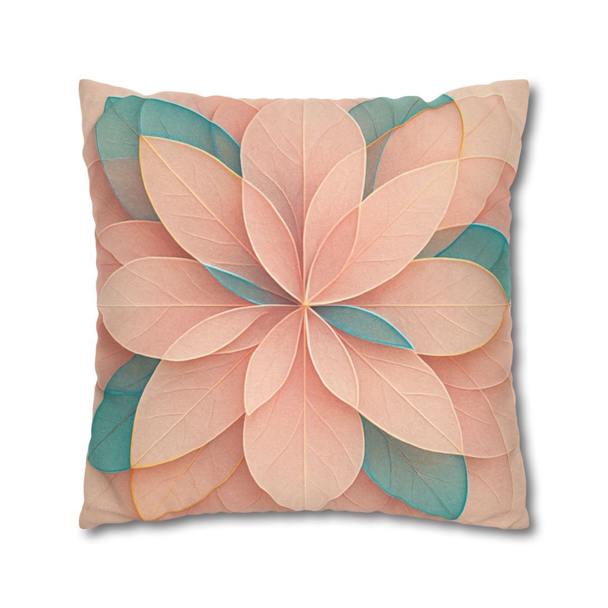 Petal Prism Overlap comfortable bedding pillow covers
