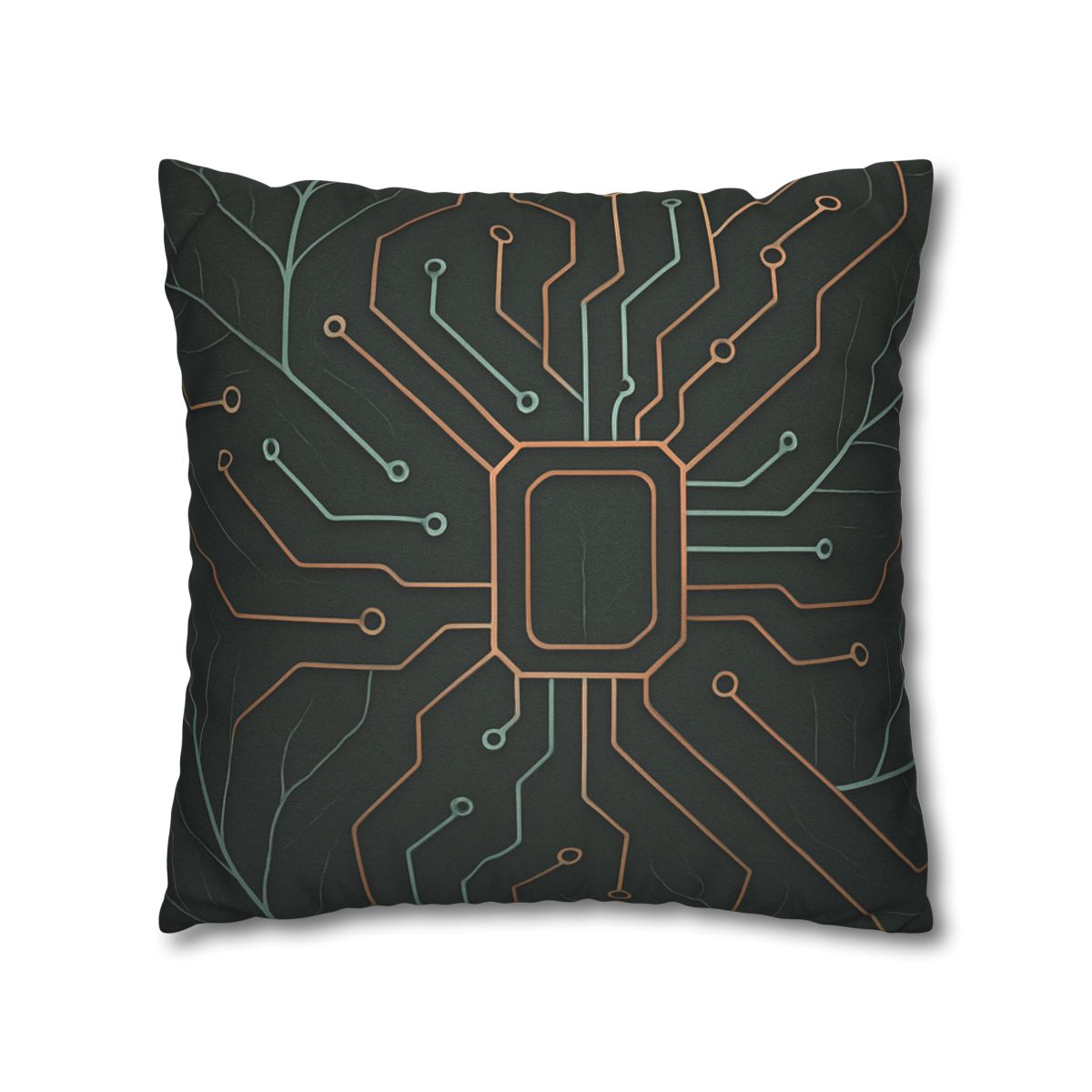 Leaf Vein Circuitry custom pillow cases
