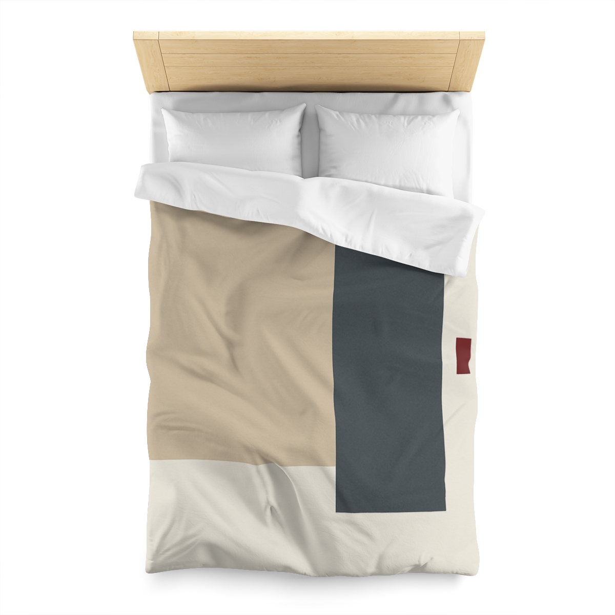 Offset Squares With Calm Corridor warm winter duvets