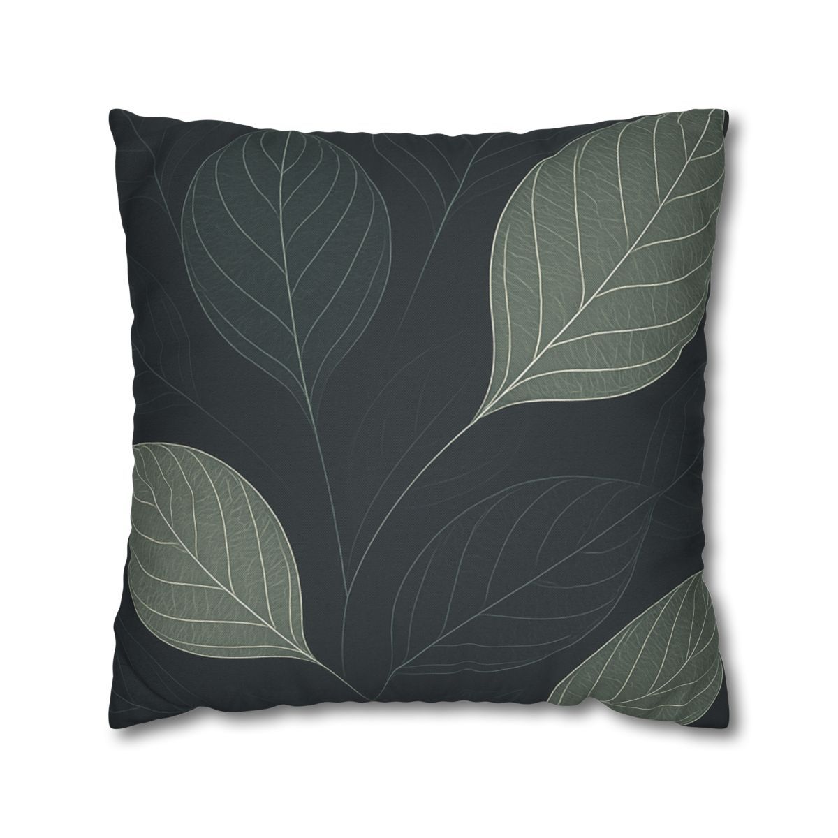 Leaf Vein Circuit Filigree soft cotton pillow cases