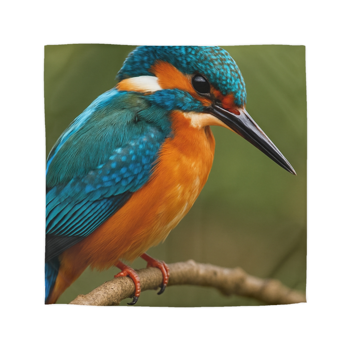 Emerald Flash Kingfisher duvets for gifts